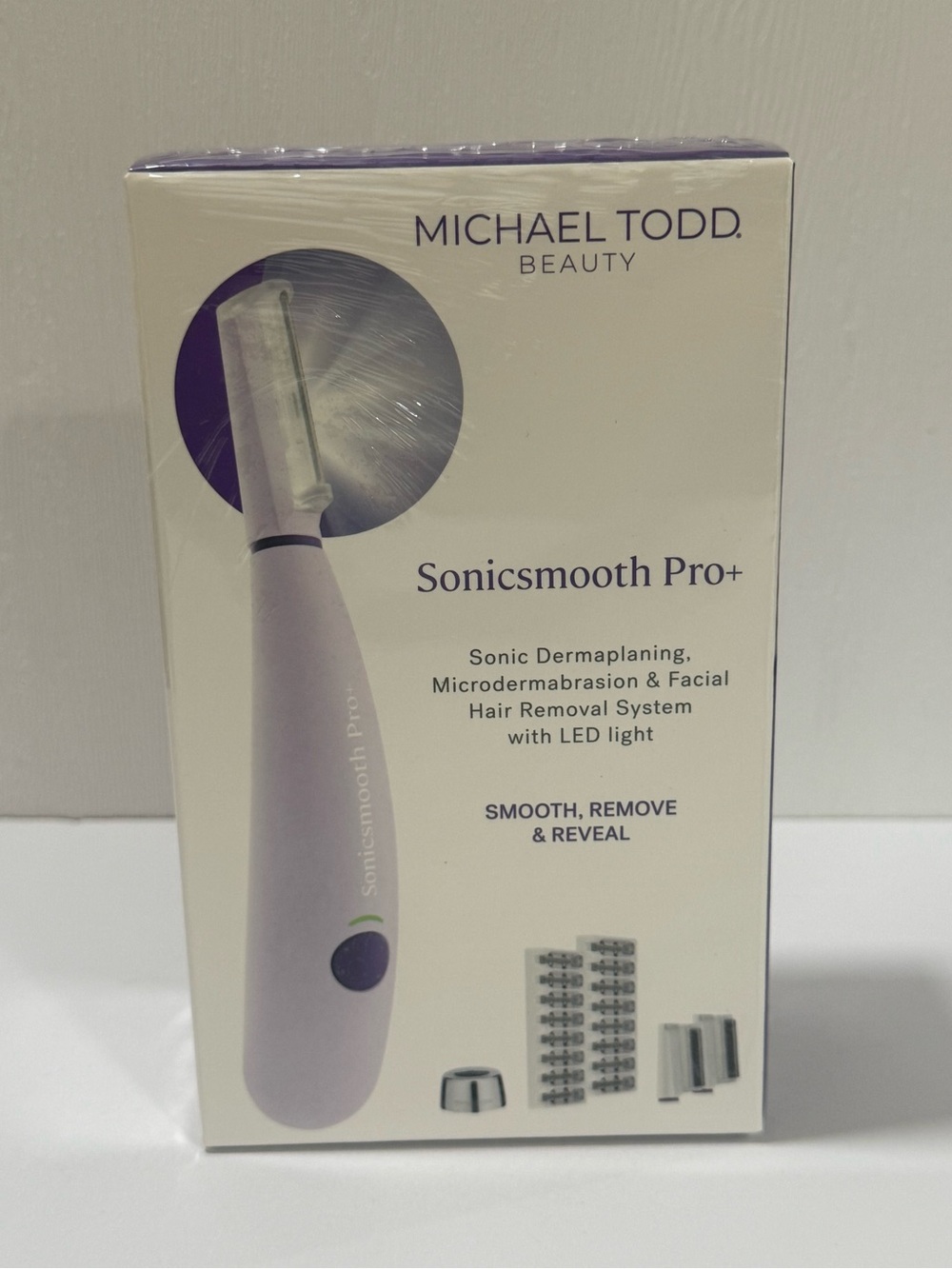 Michael Todd Sonicsmooth Pro+ 2-in-1 Sonic Dermaplaning Microdermabrasion System